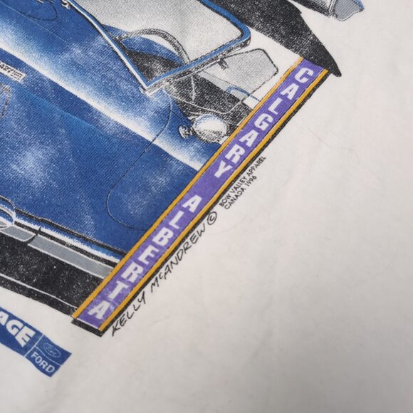 Vtg 1996 Race City All Ford Weekend Graphic Tank Top Men Size XL - Picture 2 of 13